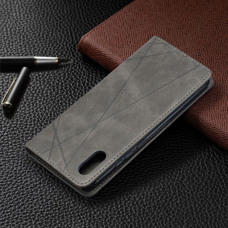 Housse Xiaomi Redmi 9A Célinia Style Cuir Porte Cartes