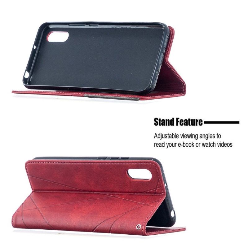 Housse Xiaomi Redmi 9A Célinia Style Cuir Porte Cartes
