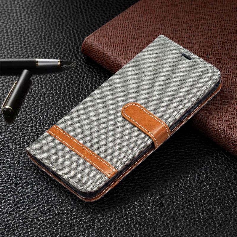 Housse Xiaomi Redmi 9A revêtement tissu