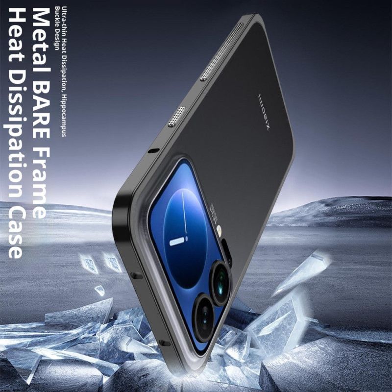 Bumper Xiaomi 17 Pro Cadre en Métal avec Dissipation Thermique