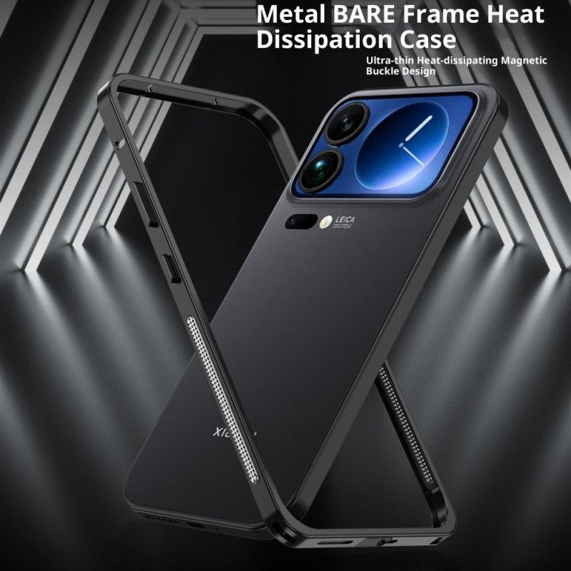 Bumper Xiaomi 17 Pro Cadre en Métal avec Dissipation Thermique