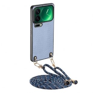 Coque à Cordon Xiaomi 17 Pro Simili Cuir