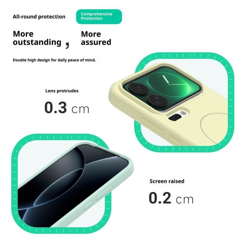 Coque Xiaomi 17 Pro Magnétique Silicone