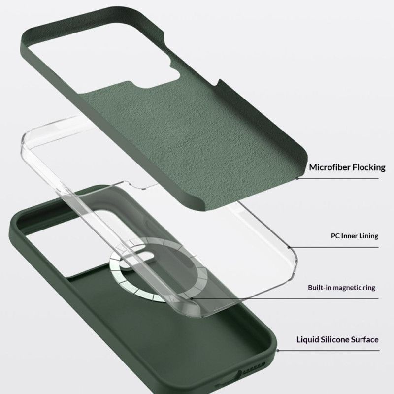 Coque Xiaomi 17 Pro Magnétique Silicone Liquide