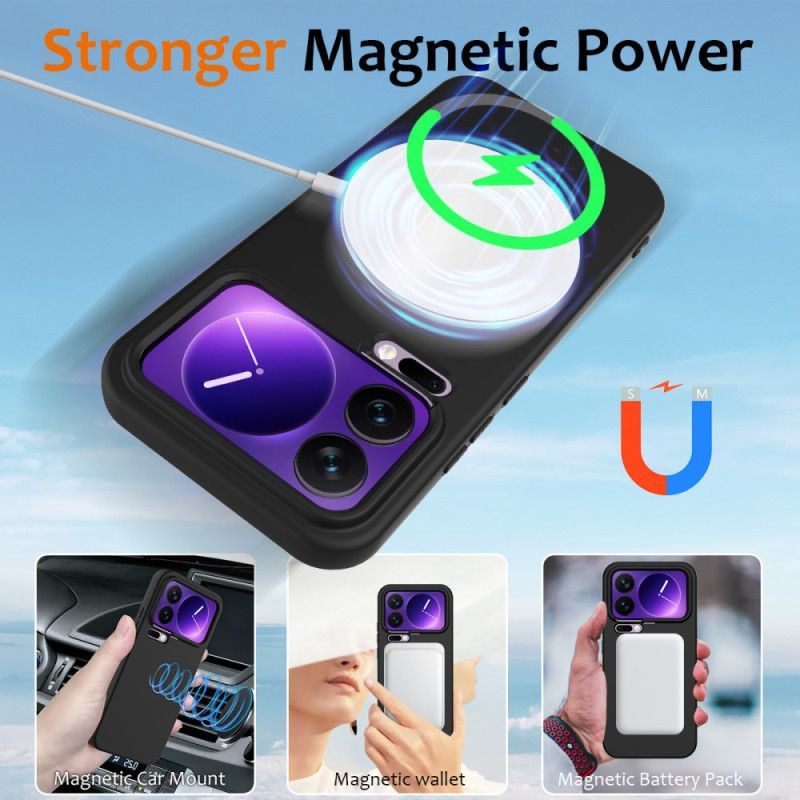 Coque Xiaomi 17 Pro Magnétique Silicone Liquide