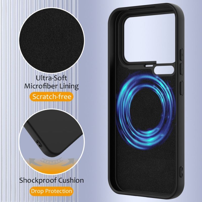 Coque Xiaomi 17 Pro Magnétique Silicone Liquide