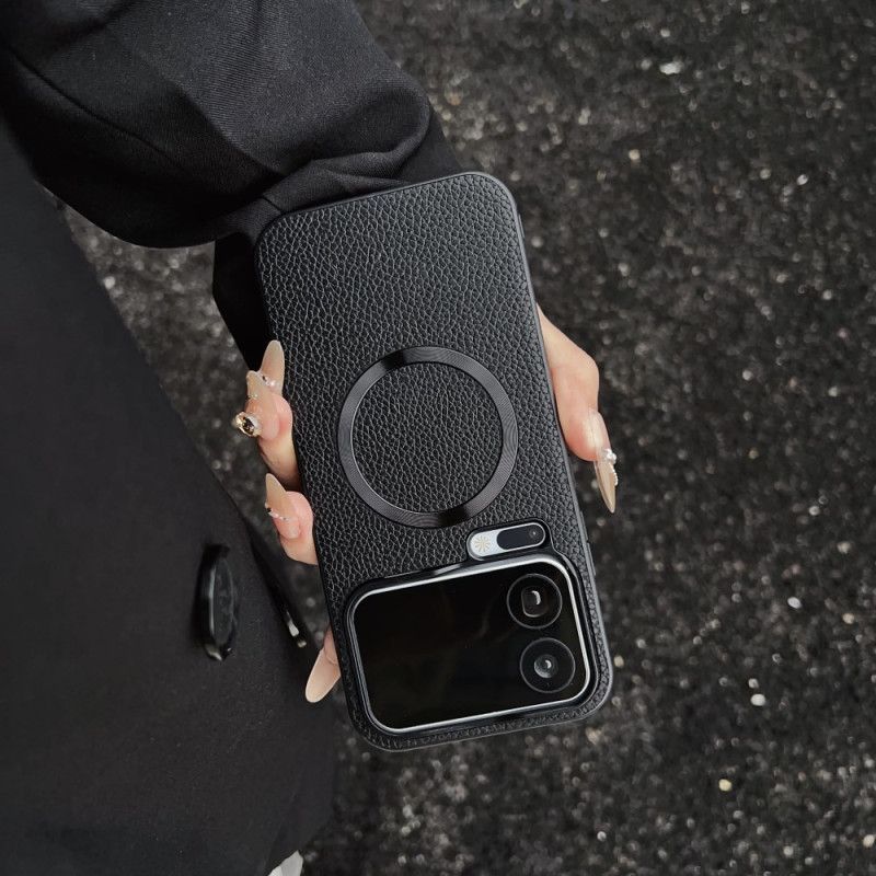 Coque Xiaomi 17 Pro Magnétique Texture Litchi