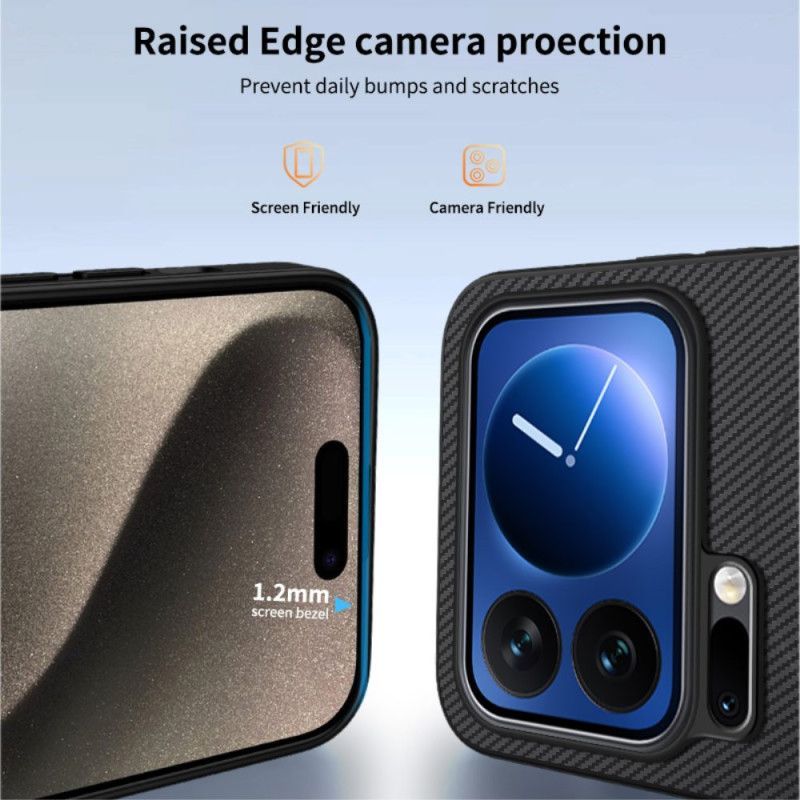 Coque Xiaomi 17 Pro MagSafe Fibre Carbone