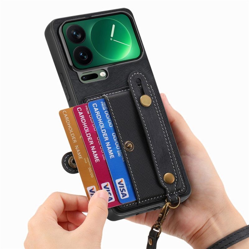 Coque Xiaomi 17 Pro Porte-Cartes et Lnaière