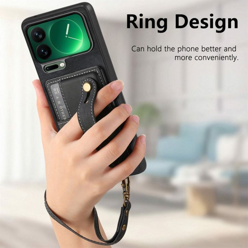 Coque Xiaomi 17 Pro Porte-Cartes et Support Béquille