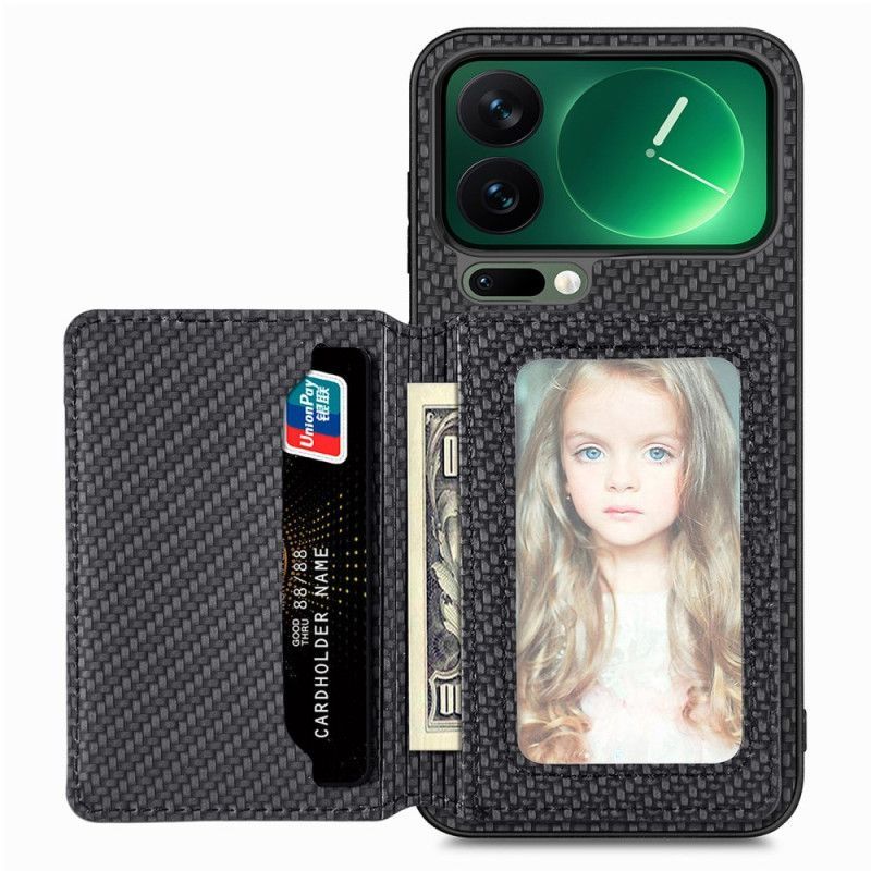 Coque Xiaomi 17 Pro Protection RFID et Porte-Cartes Magnétique