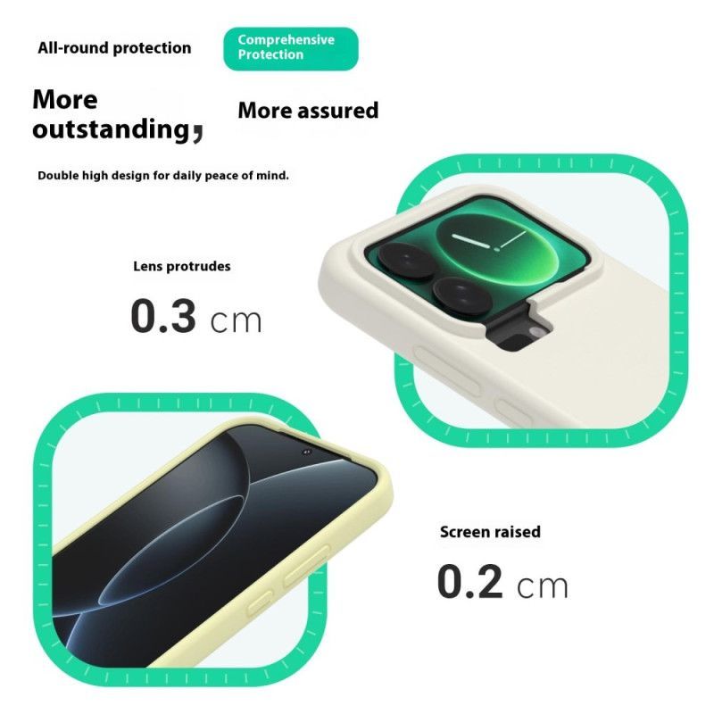 Coque Xiaomi 17 Pro Silicone Liquide