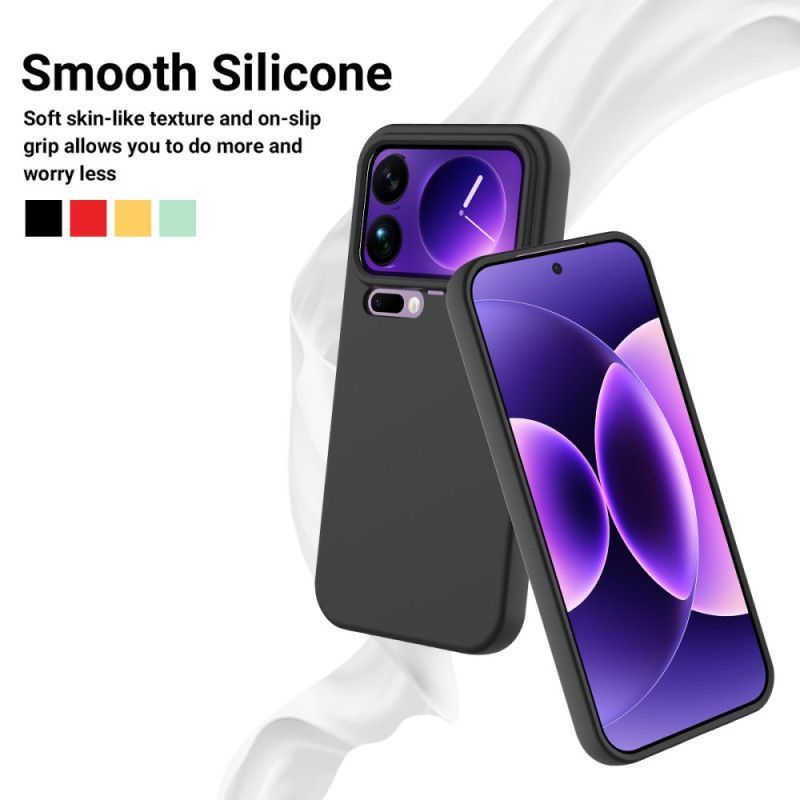 Coque Xiaomi 17 Pro Silicone Liquide à Lanière