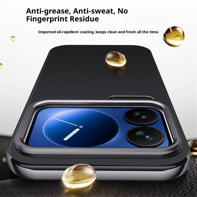 Coque Xiaomi 17 Pro Support Intégré et Cadre Métal