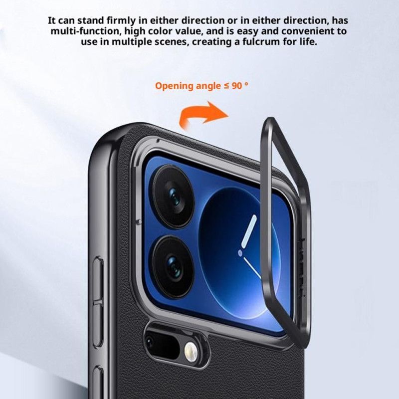 Coque Xiaomi 17 Pro Support Intégré et Cadre Métal