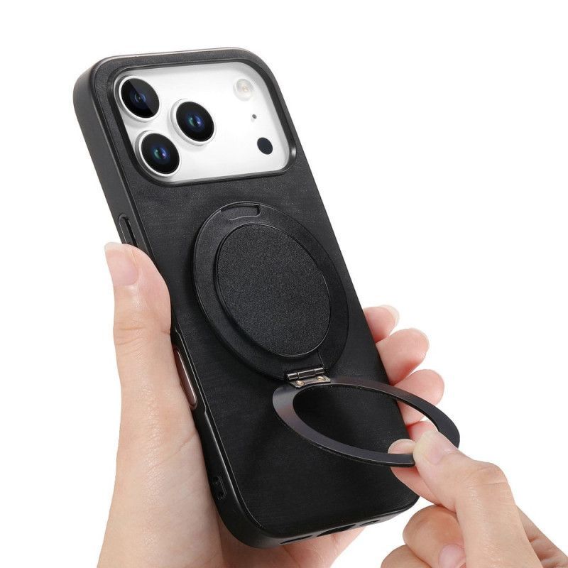 Coque Xiaomi 17 Pro Support Rotatif Design Rétro