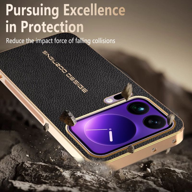 Coque Xiaomi 17 Pro Texture Litchi Anti-Rayures