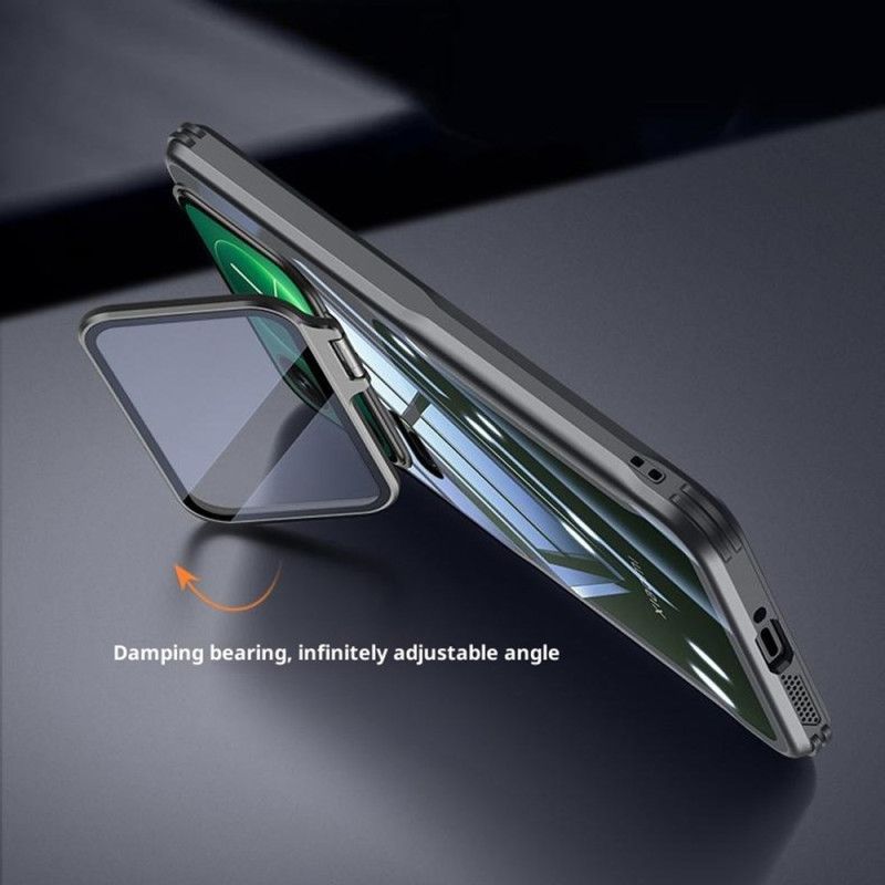 Coque Xiaomi 17 Pro Transparente Support Intégré et Protection Caméra