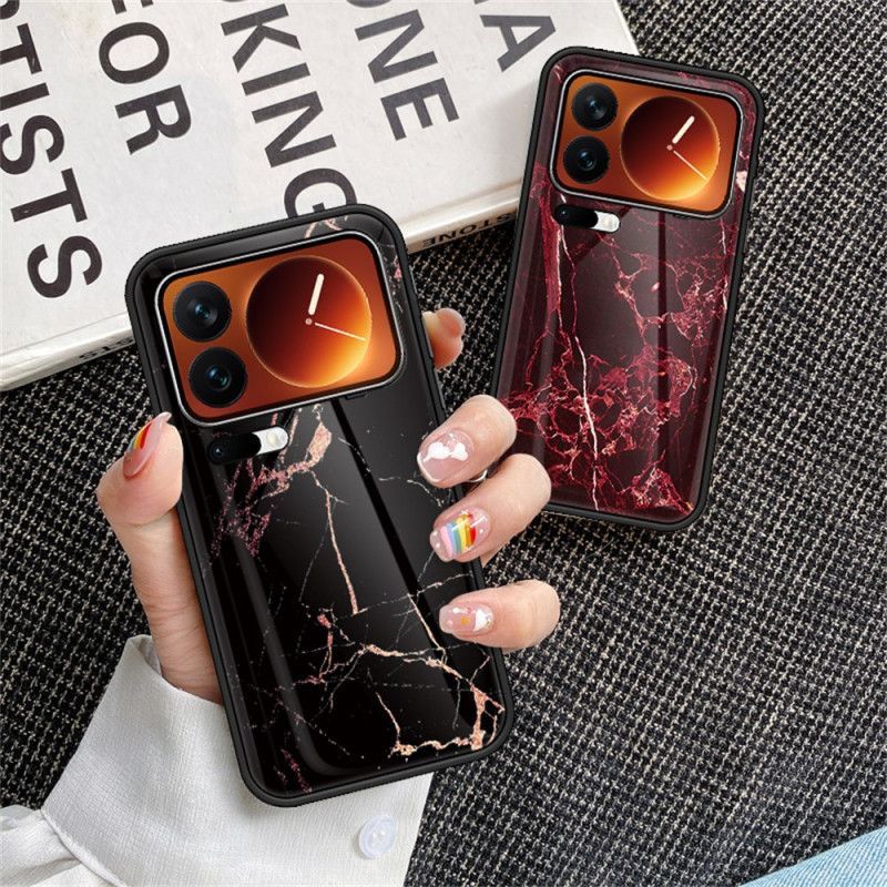 Coque Xiaomi 17 Pro Verre Trempé Motif Marbre