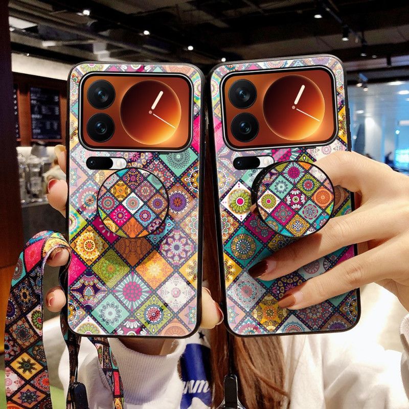 Coque Xiaomi 17 Pro Verre Trempé Support et Lanière