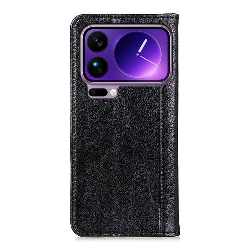 Flip Cover Xiaomi 17 Pro Cuir Fendu