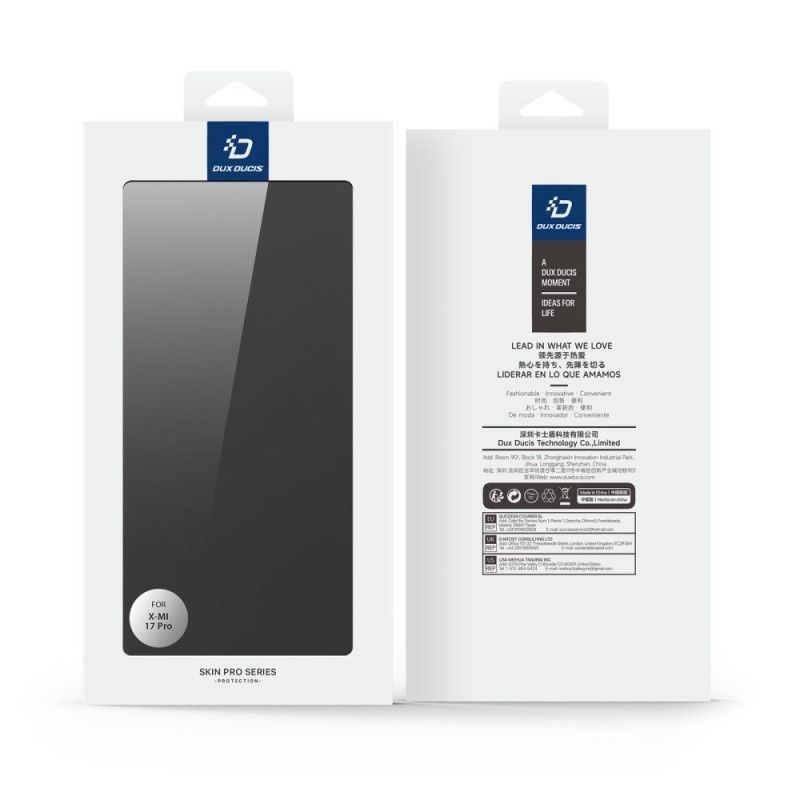 Flip Cover Xiaomi 17 Pro Skin Pro Series DUX DUCIS