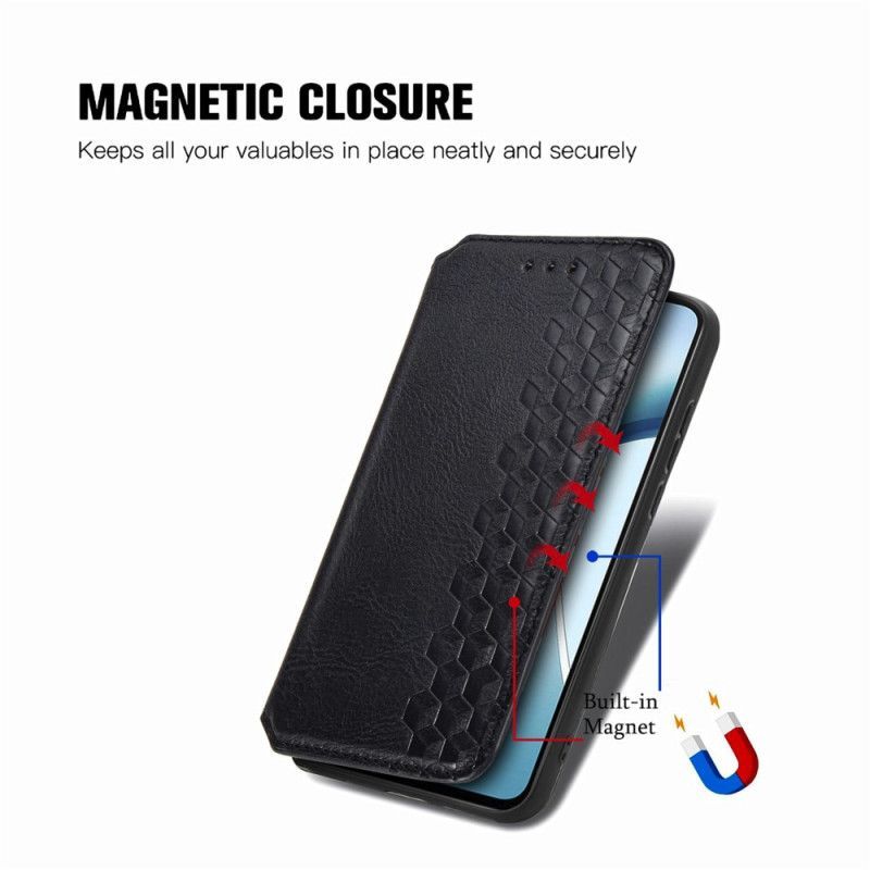 Flip Cover Xiaomi 17 Pro Vintage Motif Losanges
