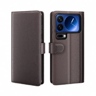 Housse Xiaomi 17 Pro Cuir Véritable