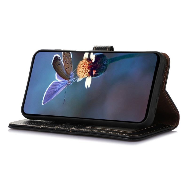 Housse Xiaomi 17 Pro Cuir Véritable avec Blocage RFID