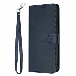 Housse Xiaomi 17 Pro Effet Cuir à Lanière