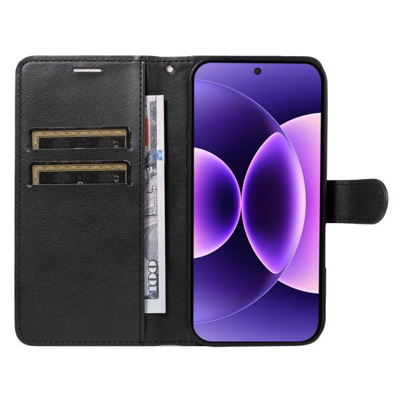 Housse Xiaomi 17 Pro Effet Cuir Uni