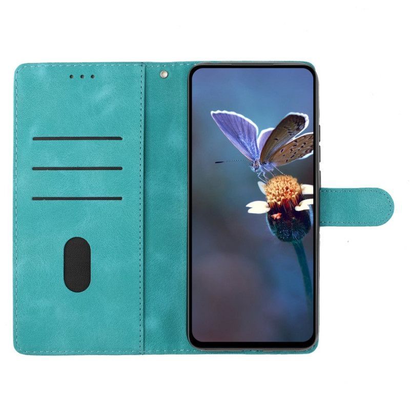 Housse Xiaomi 17 Pro Effet Daim Motif Floral