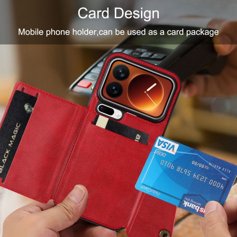 Housse Xiaomi 17 Pro Porte-Cartes et Support