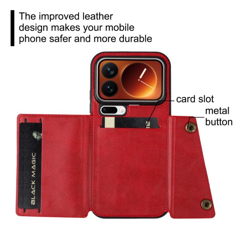 Housse Xiaomi 17 Pro Porte-Cartes et Support