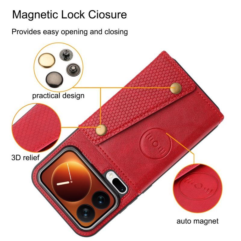 Housse Xiaomi 17 Pro Porte-Cartes et Support