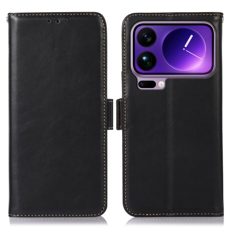 Housse Xiaomi 17 Pro Portefeuille Cuir Protection RFID