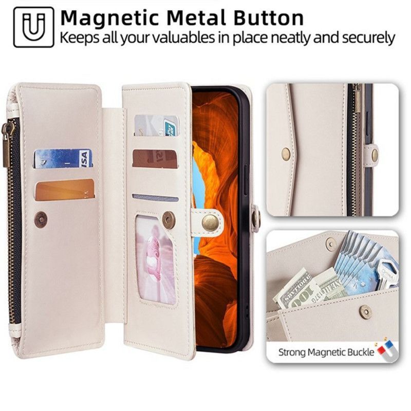 Housse Xiaomi 17 Pro Portefeuille et Bandoulière