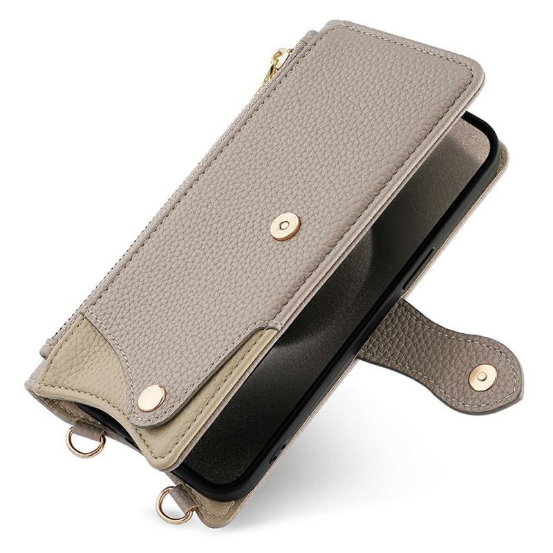 Housse Xiaomi 17 Pro Portefeuille et Chaînette