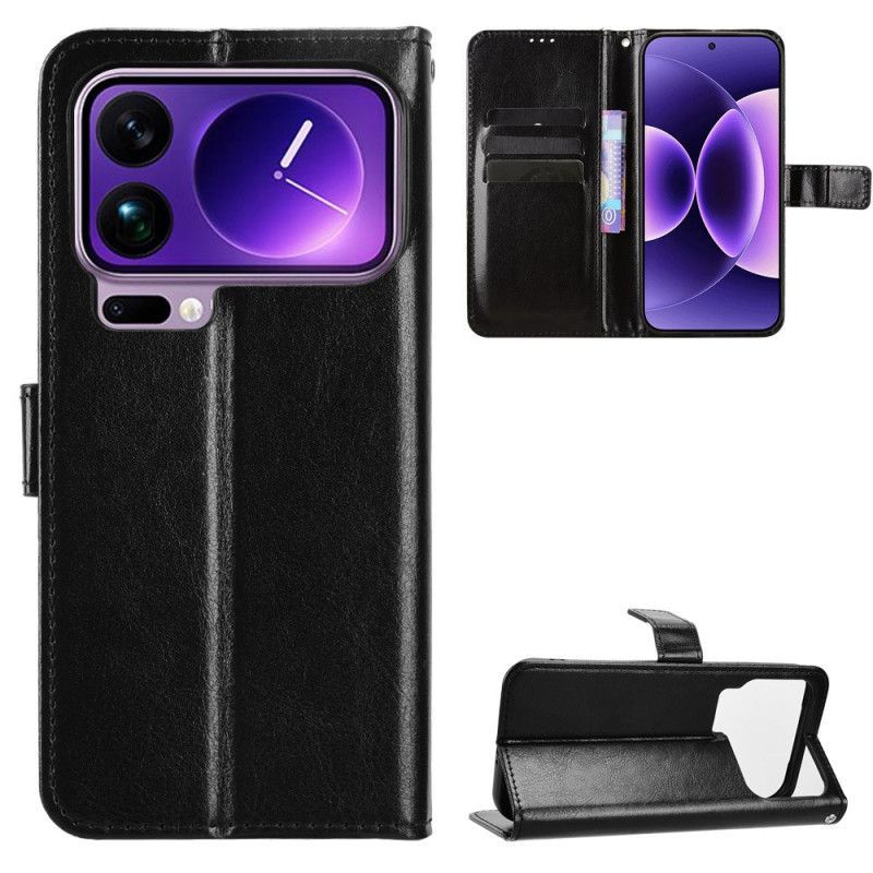 Housse Xiaomi 17 Pro Simili Cuir Flashy