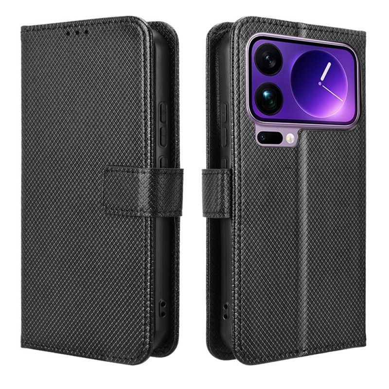 Housse Xiaomi 17 Pro Simili Cuir Texturé