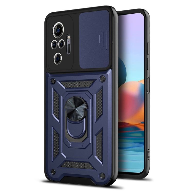 Coque Xiaomi Redmi Note 10 Pro Camera Slide Fonction Support
