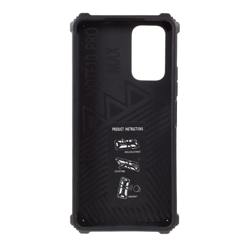 Coque Xiaomi Redmi Note 10 Pro Camouflage Militaire Fonction Support