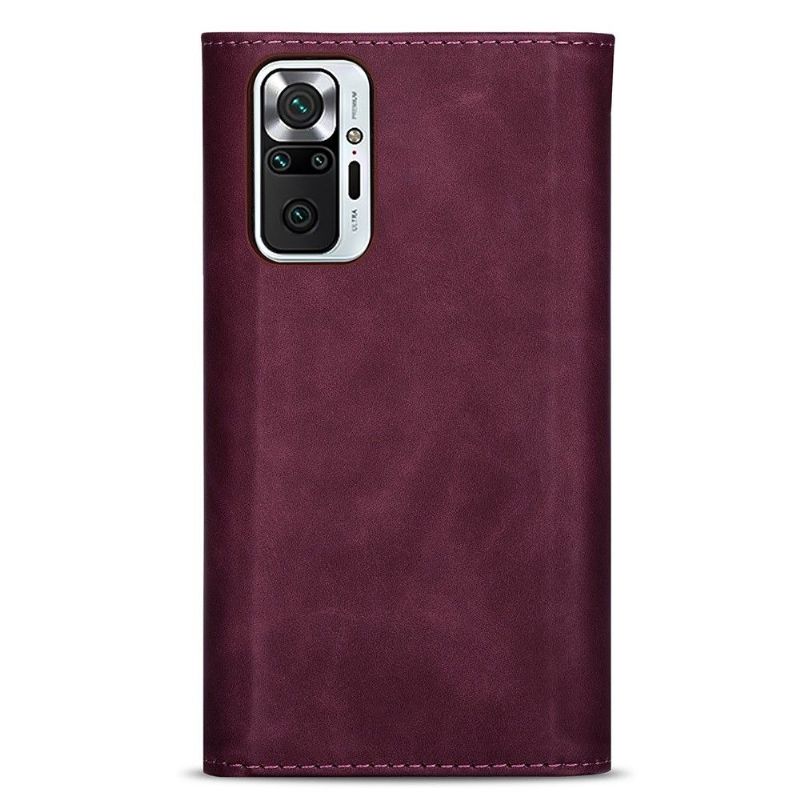 Housse Portefeuille Xiaomi Redmi Note 10 Pro Effet Cuir N.BEKUS