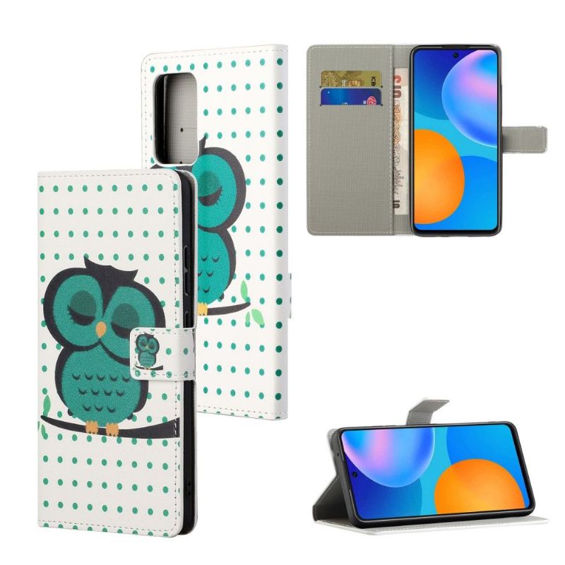 Housse Xiaomi Redmi Note 10 Pro hibou endormi