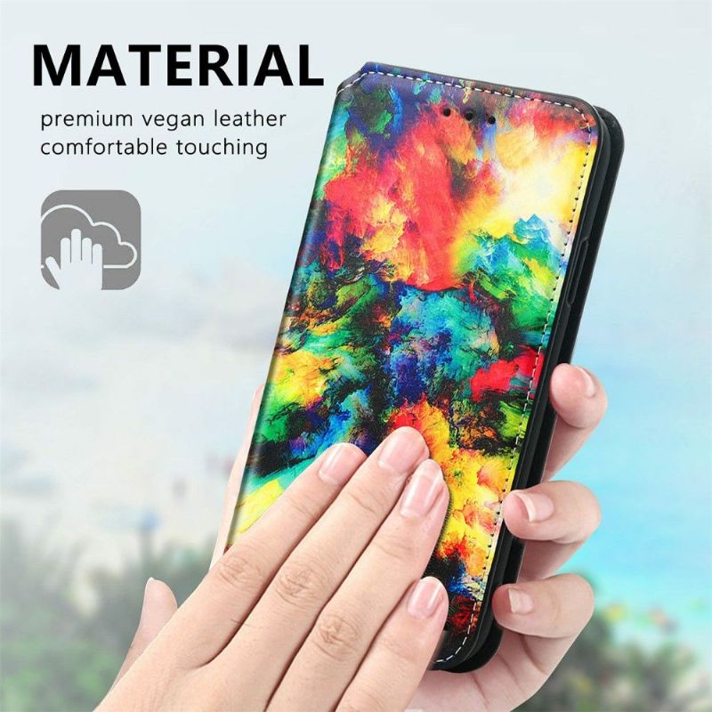 Housse Vivo Y72 5G Nuage iridescent