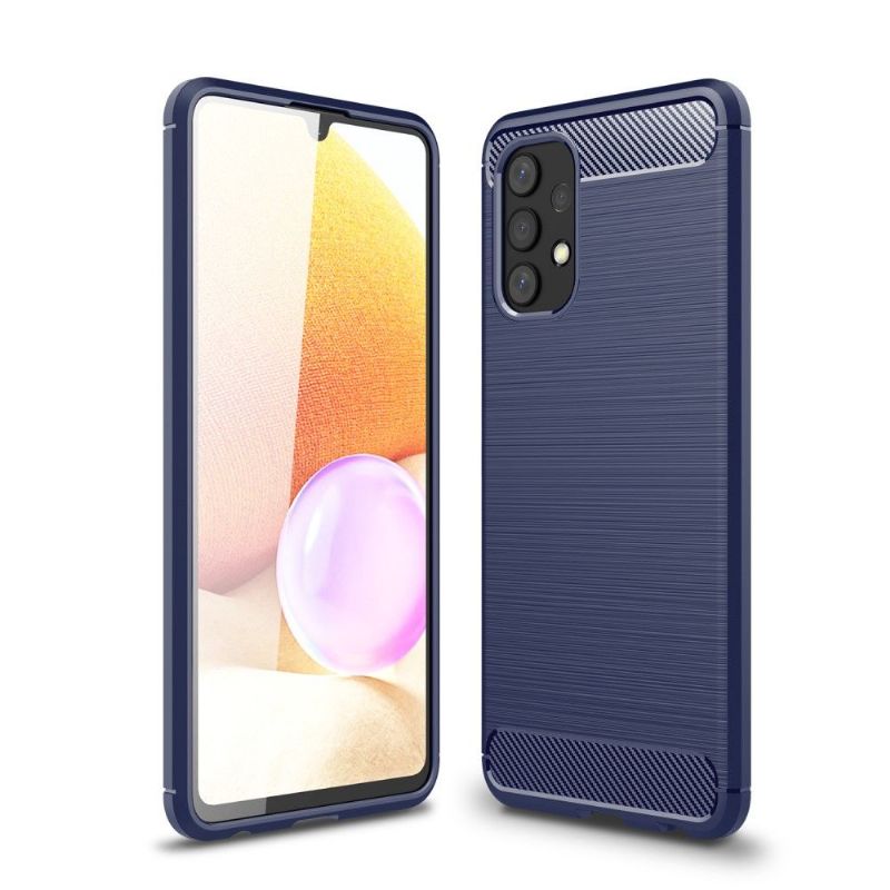 Coque Samsung Galaxy A32 4G en Silicone Effet Brossé