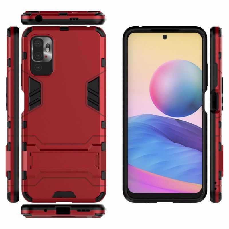 Coque Xiaomi Redmi Note 10 5G / Poco M3 Pro Cool Guard avec support intégré