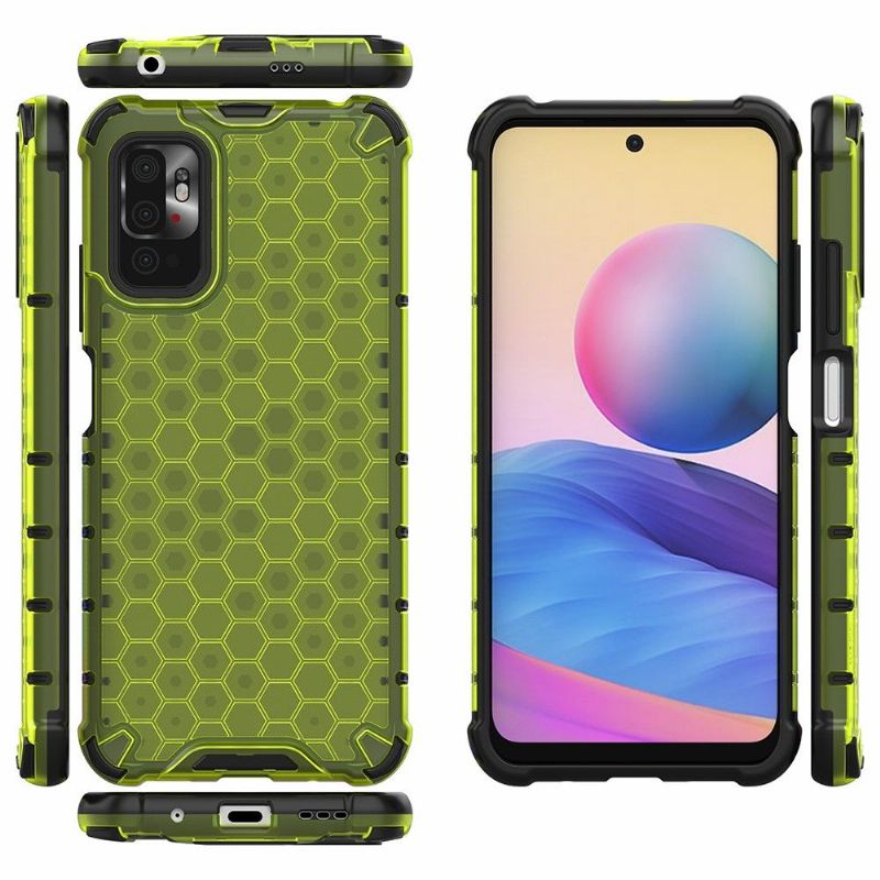 Coque Xiaomi Redmi Note 10 5G / Poco M3 Pro Design Nid d'abeille