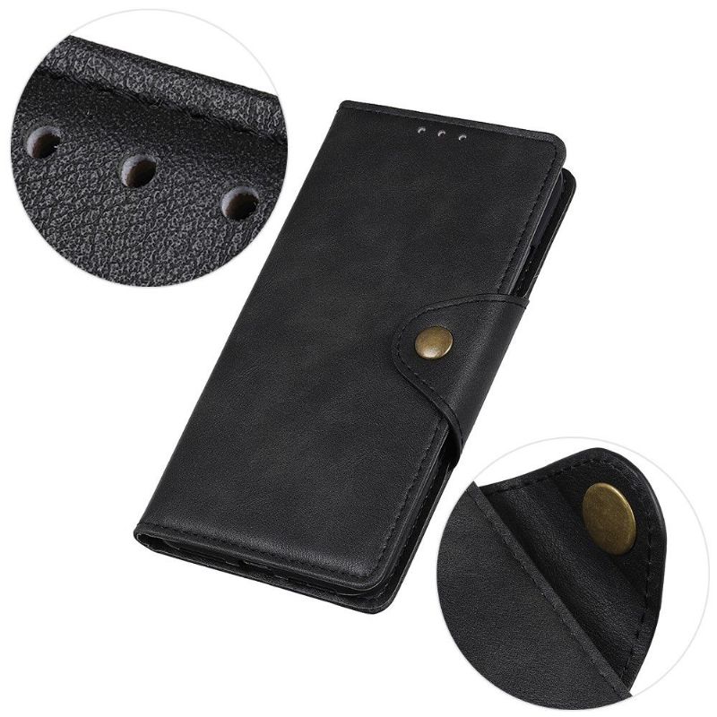 Housse Xiaomi Redmi Note 10 5G / Poco M3 Pro Full Protect Simili Cuir Mat
