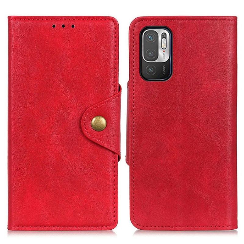 Housse Xiaomi Redmi Note 10 5G / Poco M3 Pro Full Protect Simili Cuir Mat